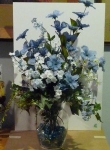 blue flower arr